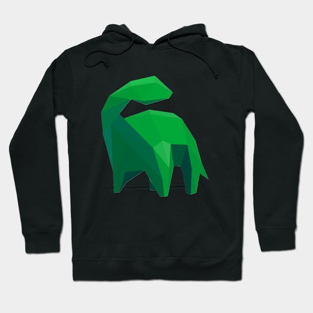 MINIMALIST LOW POLY DINOSAUR Hoodie by itsyaboifabian